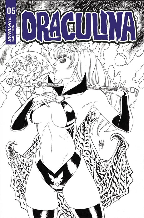 DRACULINA #5 CVR G 20 COPY INCV MARCH B&W