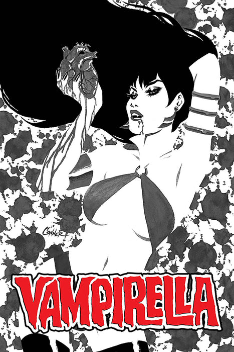 VAMPIRELLA ASCENDING EVIL CONNER B&W SP ED CVR