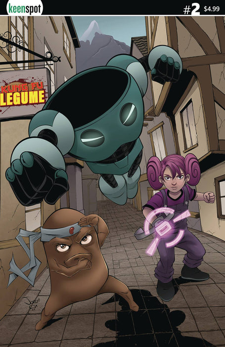 KUNG FU LEGUME #2 CVR B JORGE CORREA