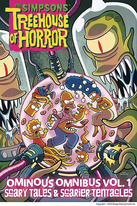 SIMPSONS TREEHOUSE OF HORROR OMINOUS OMNIBUS VOL 01 (C: 0-1-