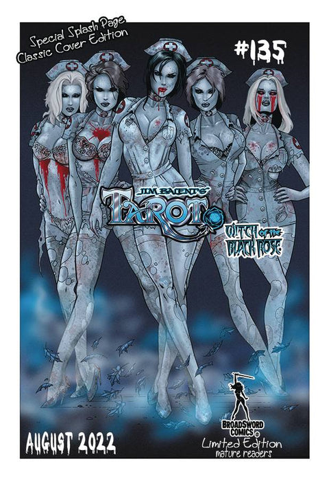 TAROT WITCH OF THE BLACK ROSE #135 10 COPY INCV