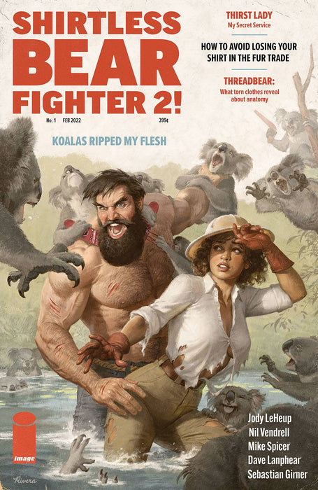 SHIRTLESS BEAR-FIGHTER 2 #1 (OF 7) CVR D 10 COPY INCV RIVERA