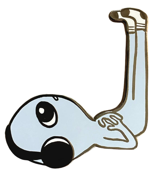 STRANGE PLANET LIMBS UP ALIEN PIN