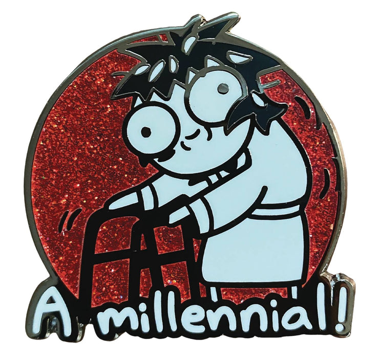 SARAHS SCRIBBLES A MILLENIAL PIN