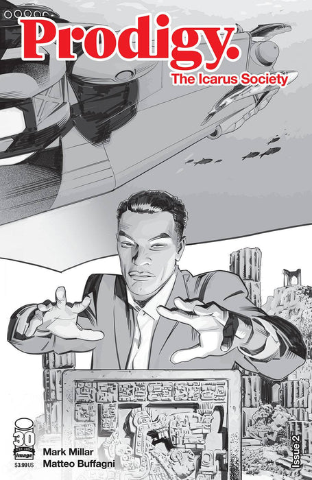 PRODIGY ICARUS SOCIETY #2 (OF 5) CVR B BUFFAGNI B&W
