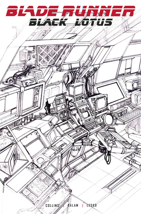 BLADE RUNNER BLACK LOTUS #3 CVR C CONCEPT ART