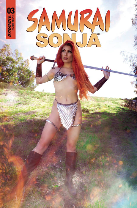 SAMURAI SONJA #3 CVR E COSPLAY