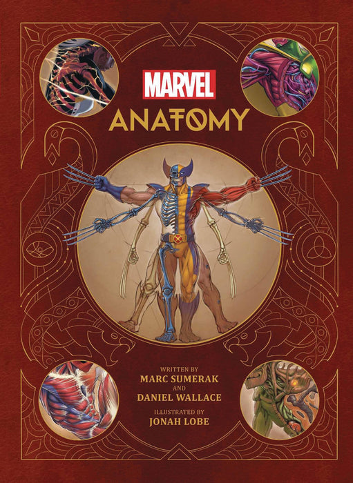 MARVEL ANATOMY SCIENTIFIC STUDY OF SUPERHUMAN HC