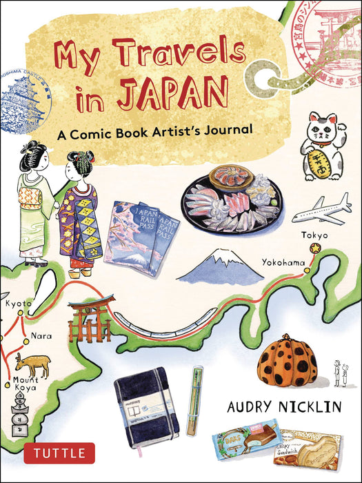 MY TRAVELS IN JAPAN COMIC BOOK ARTISTS AMAZING JOURNEY