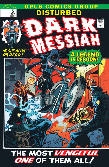 DISTURBED DARK MESSIAH #5 (OF 5) CVR B 5 COPY INCV SEELEY AN