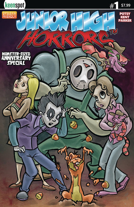 JUNIOR HIGH HORRORS MONSTER SIZED ANNIV SP CVR E ROSENBAUM
