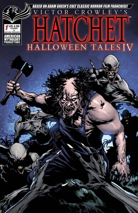 VICTOR CROWLEY HATCHET HALLOWEEN TALES IV #1 CVR A
