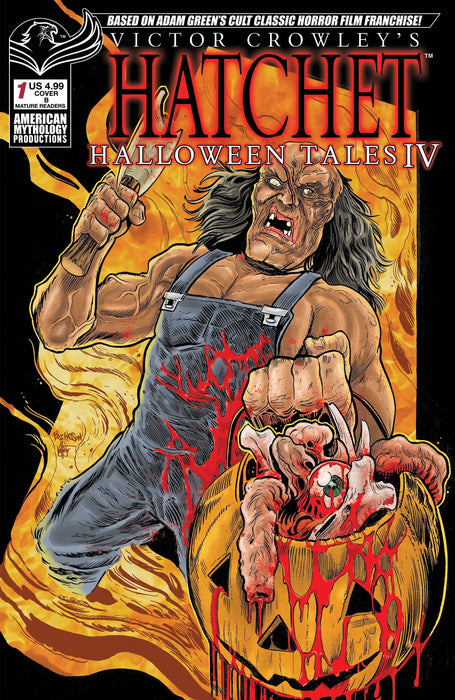 VICTOR CROWLEY HATCHET HALLOWEEN TALES IV #1 CVR B