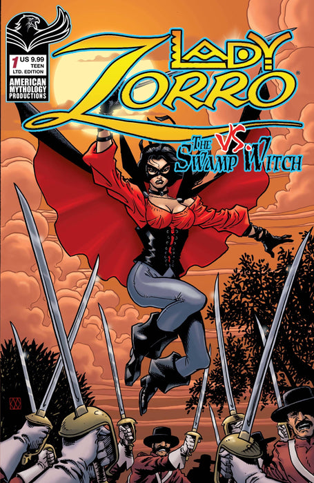 LADY ZORRO VS SWAMP WITCH ONE SHOT CVR C LTD ED