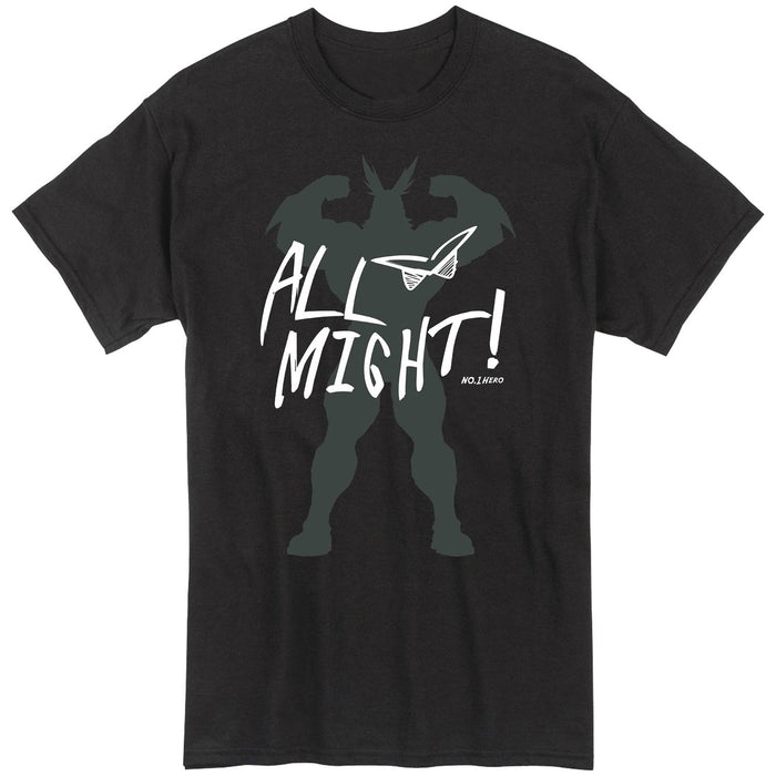 MY HERO ACADEMIA ALL MIGHT B&W T/S XXL