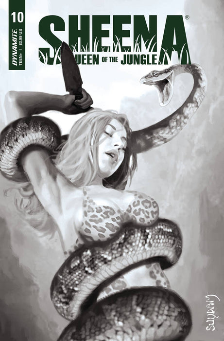 SHEENA QUEEN JUNGLE #10 CVR I 30 COPY INCV SUYDAM B&W