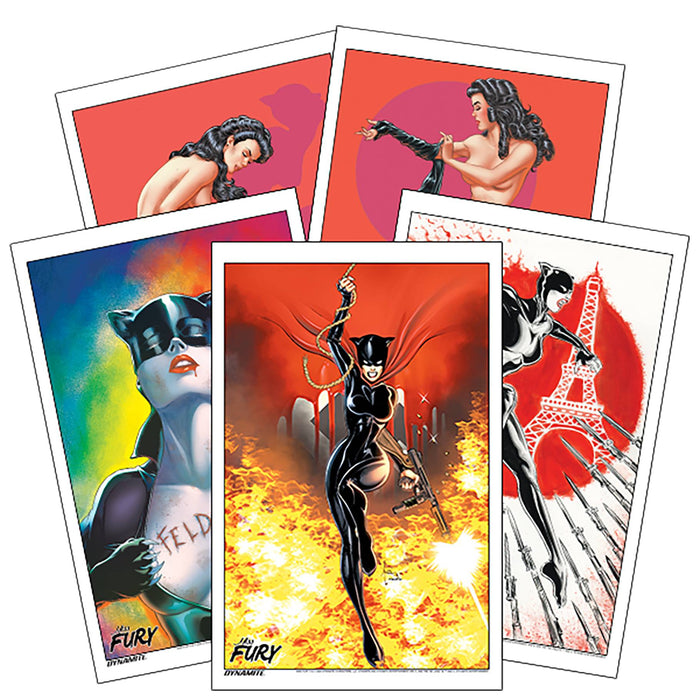 BILLY TUCCI MISS FURY LITHO PRINT