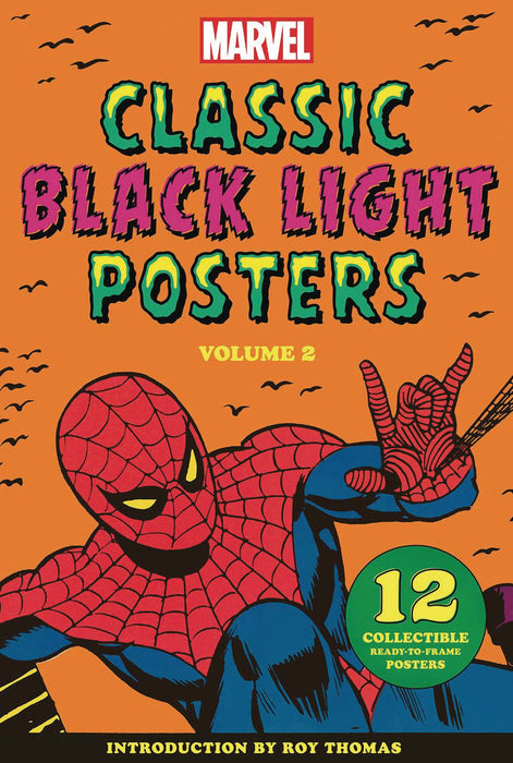 MARVEL CLASSIC BLACK LIGHT COLLECTIBLE POSTER PORTFOLIO 2