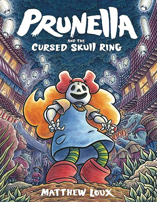 PRUNELLA & CURSED SKULL RING GN