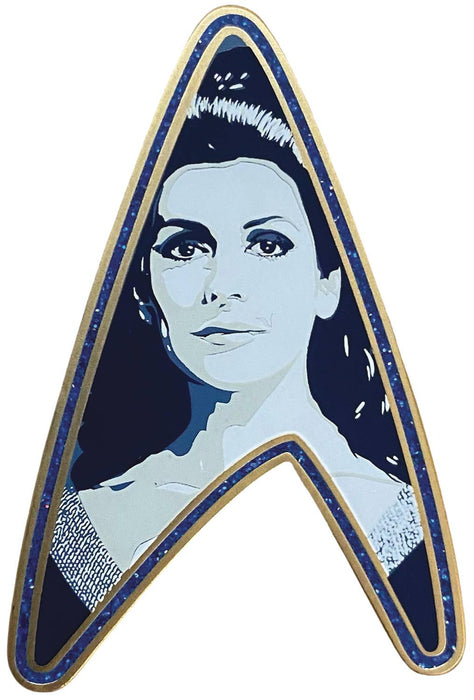 STAR TREK NEXT GENERATION TROI DELTA PIN
