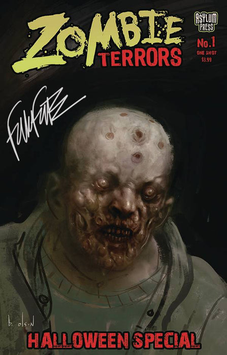 ZOMBIE TERRORS HALLOWEEN SP CVR B SGN ED