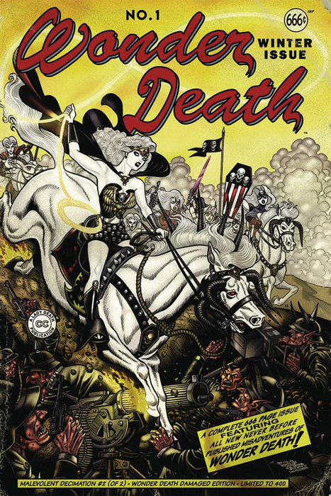 LADY DEATH MALEVOLENT DECIMATION #2 (OF 2) WONDER DEATH DAMAGED ED