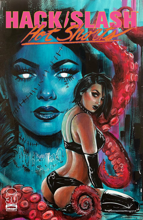 HACK SLASH HOT SHORTS (ONE-SHOT) CVR B VILCHEZ