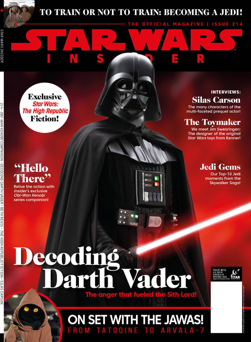 STAR WARS INSIDER #214 NEWSSTAND ED