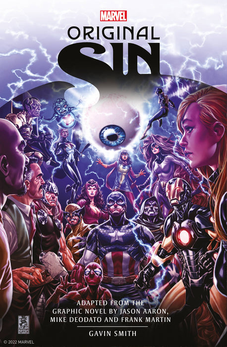 MARVELS ORIGINAL SIN NOVEL HC