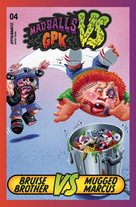 MADBALLS VS GARBAGE PAIL KIDS #4 CVR C TRADING CARD