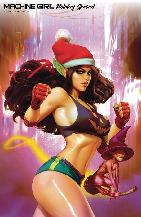 MACHINE GIRL HOLIDAY SPECIAL CVR B NOOBOVICH VIRGIN
