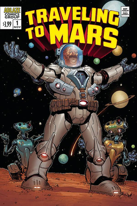 TRAVELING TO MARS #1 CVR D MCKEE