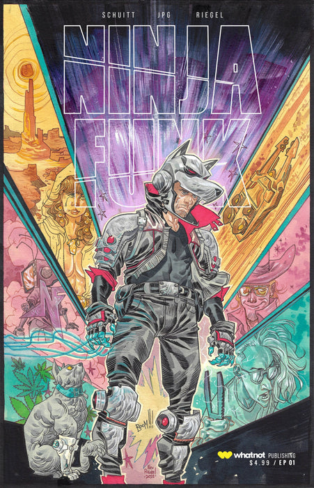 NINJA FUNK #1 (OF 4) CVR B RIEGEL
