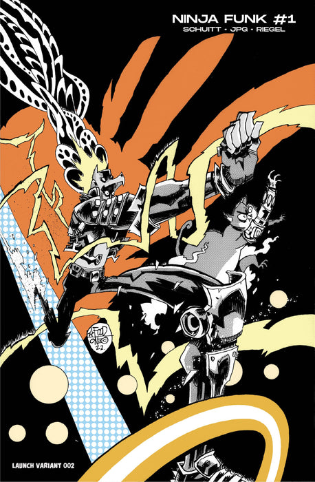 NINJA FUNK #1 (OF 4) CVR E MAHFOOD LAUNCH