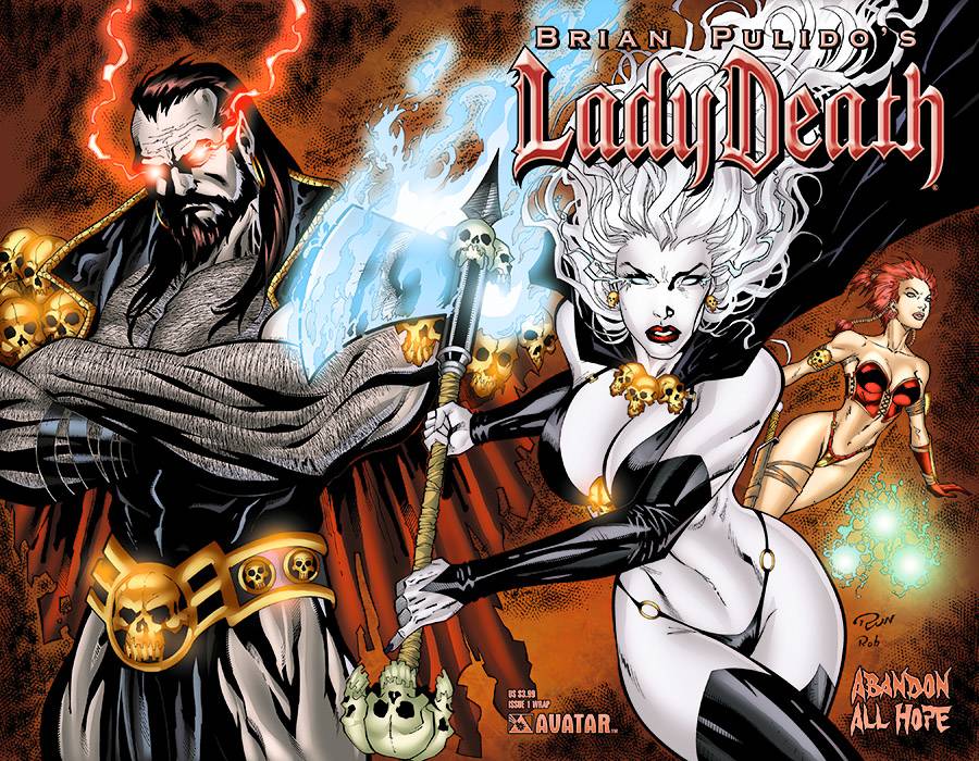 LADY DEATH ABANDON ALL HOPE WRAP CVRS BAG SET (5CT) (C: