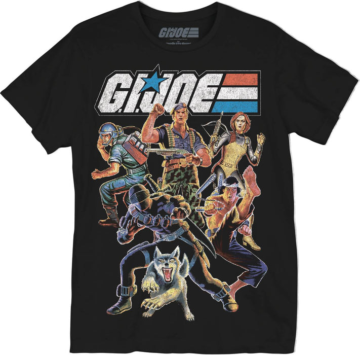 GI JOE ATTACK MOOD BLK T/S LG