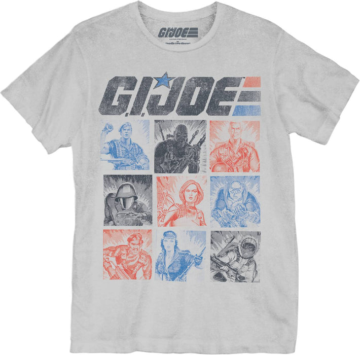 GI JOE CAST BLOCKS BLK T/S XL