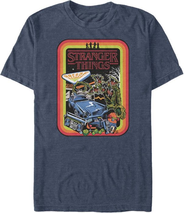 STRANGER THINGS RETRO MASH T/S LG