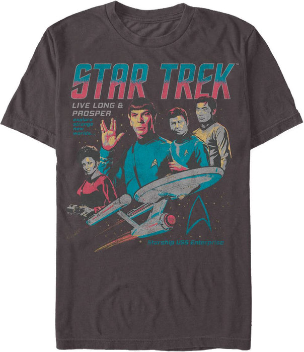 STAR TREK GROUP T/S XXL