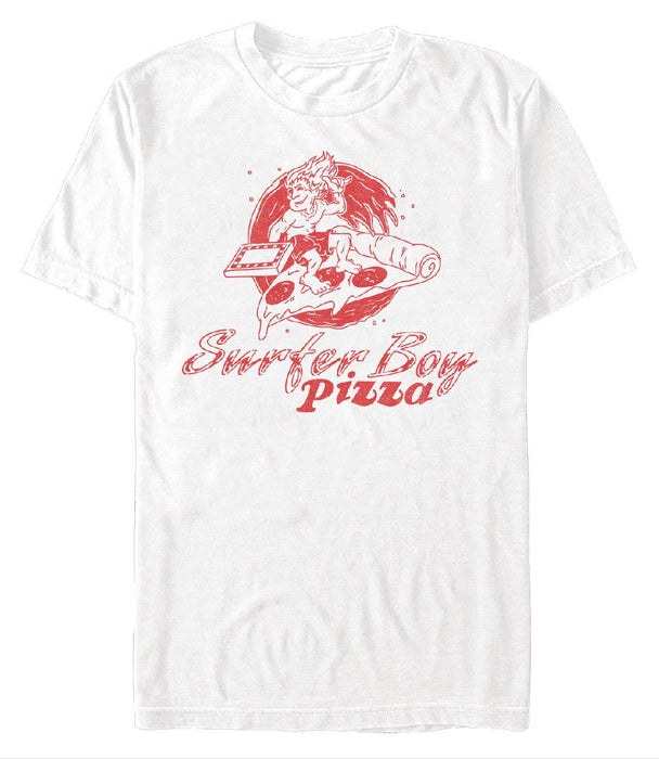 STRANGER THINGS SURFER BOY PIZZA T/S LG