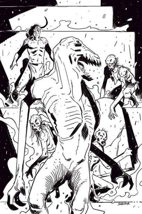 LOVECRAFT UNKNOWN KADATH #4 CVR F 30 COPY SALOMON B&W VIRGIN