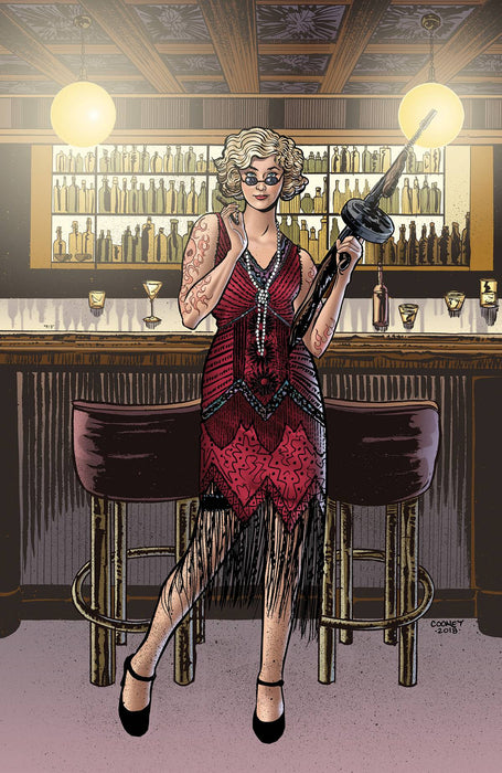 GANGSTER ASS BARISTA #2 CVR E 10 COPY FOIL INCV