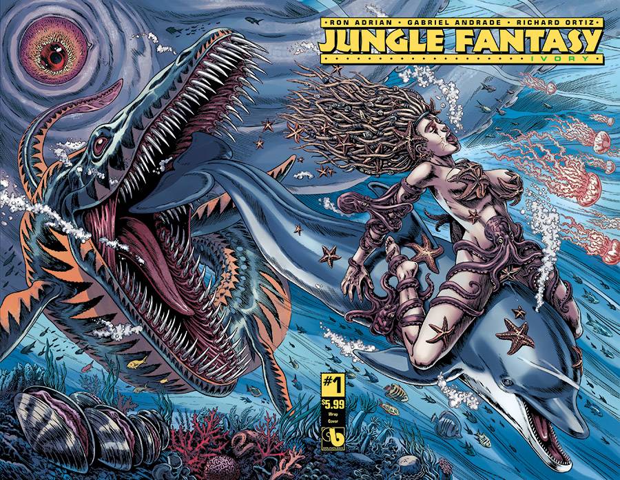 JUNGLE FANTASY IVORY WRAP CVR B BAG SET (5CT)