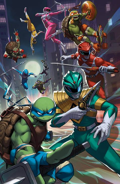 MMPR TMNT II #1 (OF 5) CVR Q 250 COPY INCV EJIKURE