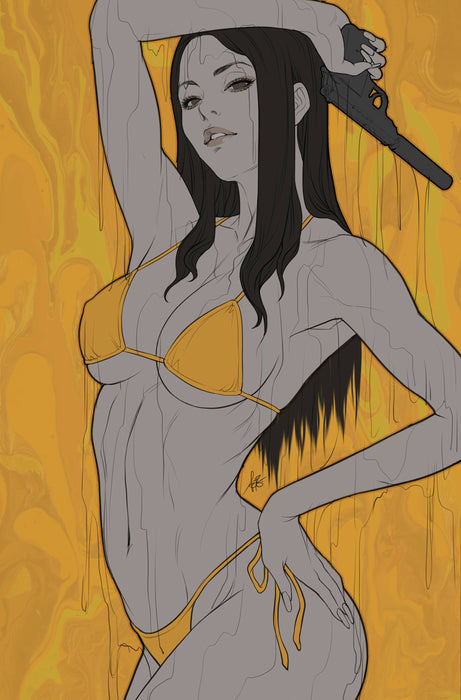 GUN HONEY BLOOD FOR BLOOD #1 2ND PTG ARTGERM COPIC VI