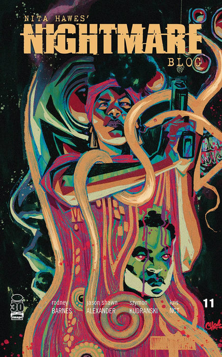 NITA HAWES NIGHTMARE BLOG #11 CVR B VISIONS
