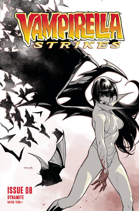 VAMPIRELLA STRIKES #8 CVR H 20 COPY INCV SEGOVIA B&W