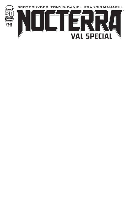 NOCTERRA SPECIAL VAL (ONE-SHOT) CVR E BLANK SKETCH