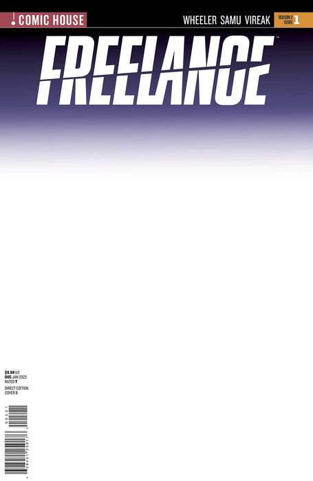 FREELANCE SEASON 2 #1 (OF 5) CVR B SKETCH COVER