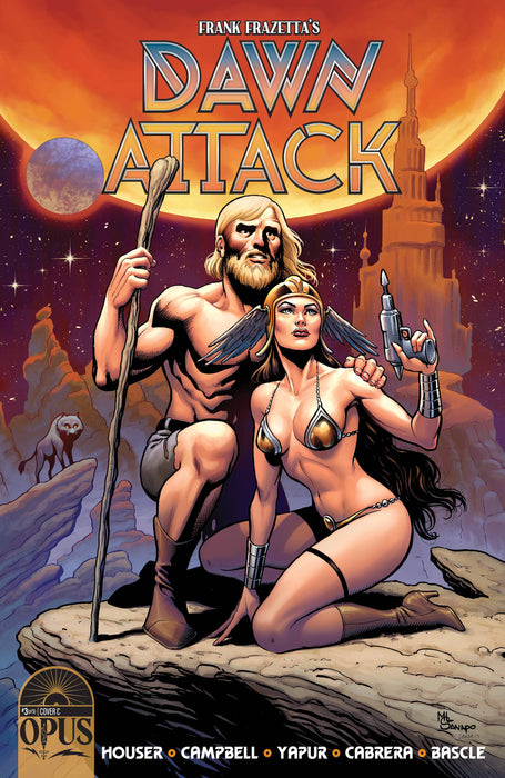 FRANK FRAZETTAS DAWN ATTACK #3 (OF 5) CVR C 5 COPY INCV PALOSZ